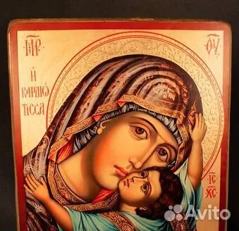 На память: Икона Богоматери Сладкое лобзание