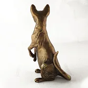 Ручная работа: Скульптура из бронзы «Кошка сфинкс» — фотография 2