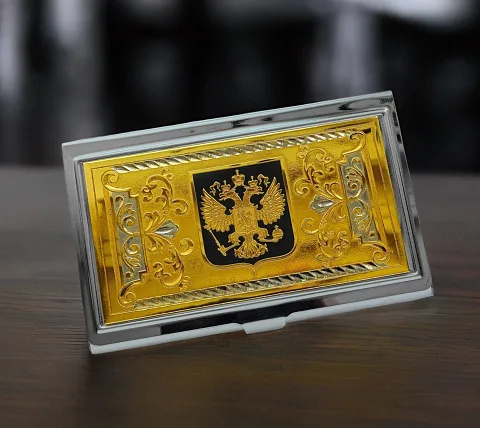 Визитница «Гербовая» №1 — красивый подарок