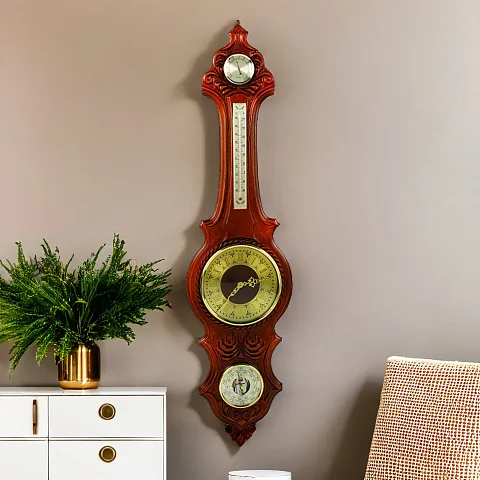 Метеостанция с часами «М-82» — красивый подарок