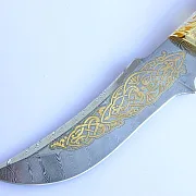 Дамасский нож «Орел» №6 — оригинальный подарок — фотография 6