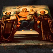 Икона Богоматери "Домостроительница" Экономисса — красивый подарок — фотография 3