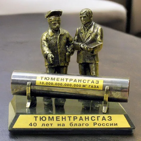 Статуэтка «Газовики» — необычный подарок