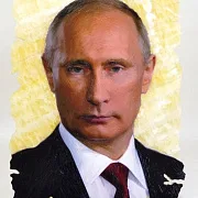 Картина «В.В. Путин» с фотопечатью на ониксе — оригинальный подарок — фотография 2