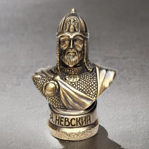 Бронзовая статуэтка «Александр Невский» — оригинальный подарок