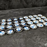 Комплект стальных фишек для нард «BMW» — оригинальный подарок — фотография 3