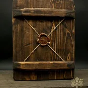 Деревянная икона Богоматери "Не рыдай Мене, Мати" — необычный подарок — фотография 3