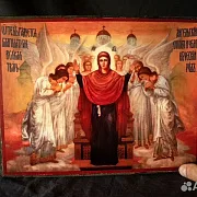 Икона Богоматери "О тебе радуется" — необычный подарок — фотография 1