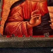 На память: Икона "Христос Вседержитель" + подставка — фотография 8