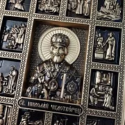 Икона Святой Николай Чудотворец — красивый подарок — фотография 4