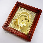 На память: Икона Казанской Божьей Матери /в киоте/. Златоуст — фотография 7