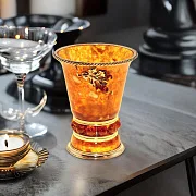 Стопка для водки из камня (янтарь) в подарок — фотография 1
