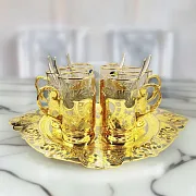 Подарочный чайный набор на шесть персон. Златоуст — фотография 1