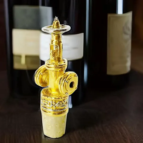Пробка для бутылки "Задвижка" — оригинальный подарок