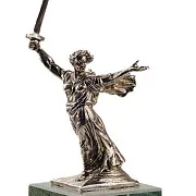 Статуэтка «Родина-мать. Средняя. Олово» из металлического сплава — оригинальный подарок — фотография 1
