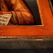 На память: Икона "Святой Сергий Радонежский". Ручная работа — фотография 6