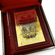 Книга Архимандрит Тихон "Несвятые Святые" — книга в кожаном переплёте — оригинальный подарок — фотография 2