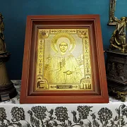 Икона Матроны /в киоте/ №2. Златоуст — оригинальный подарок — фотография 1