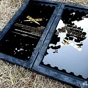 Нарды под стеклом «Брат» — необычный подарок — фотография 2