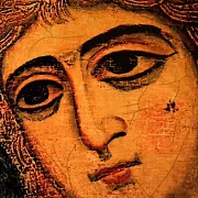 Икона "Ангел Златые Власы" — оригинальный подарок — фотография 8