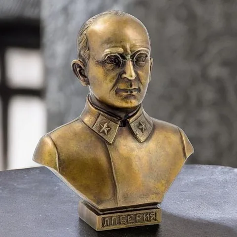 Бюст «Берия» из бронзы — красивый подарок