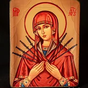 Умягчение злых сердец" Икона в подарок — фотография 4